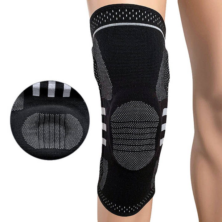 Double Knee Protection Professional Sports Knee Pads Spring Support Strap Knee Sleeves Industrial Wholesale Pricing Bulk Orders