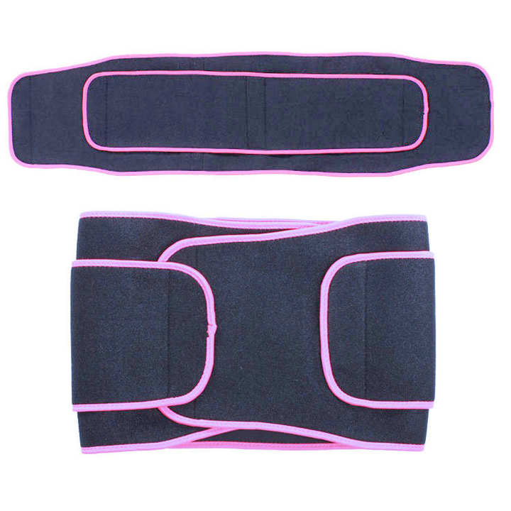 Double Strap Body Shaper Sauna Belt Weighting Loss Neoprene Waist Trainer For Women Export Factory