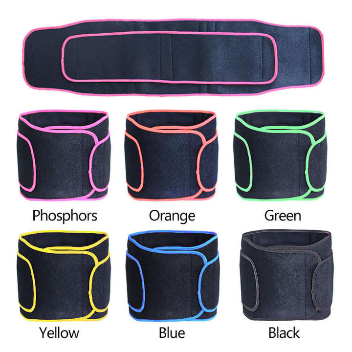 Double Strap Body Shaper Sauna Belt Weighting Loss Neoprene Waist Trainer For Women Export Factory