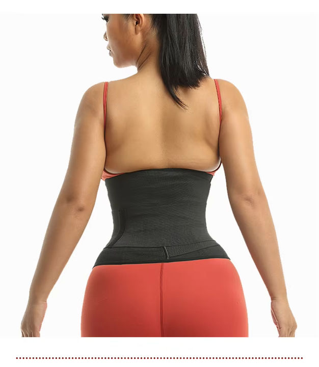 Double Waist Trainer Cinchers Detachable Tummy Wrap Trimmers Tight Slim Belt Gym Fitness Zip Back Support B2B Manufacturing
