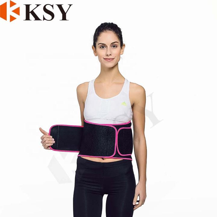 Double belts slim tummy control body shaper women waist trainers factory supply directly