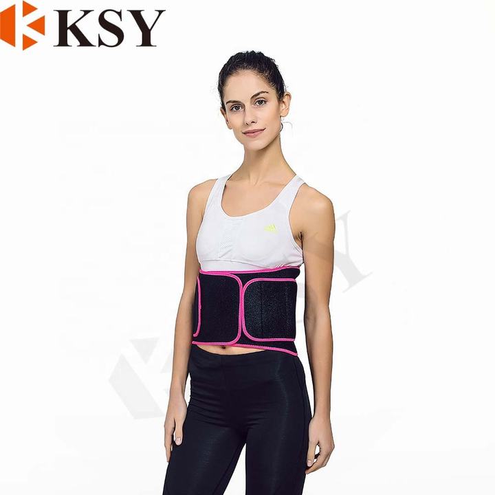 Double belts slim tummy control body shaper women waist trainers factory supply directly