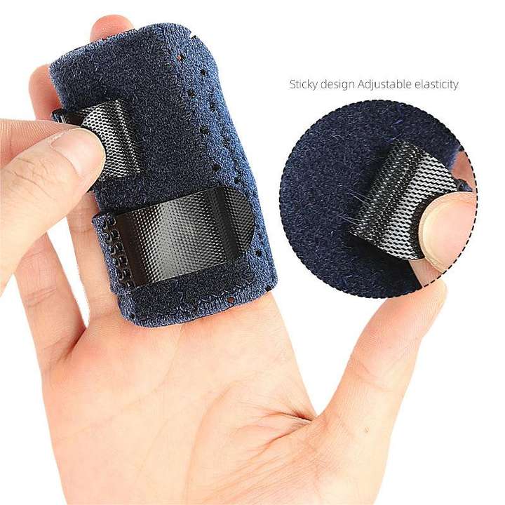 Double finger aluminum strip fixation support finger protector Velcro adjusting finger fixation splint Global Wholesale Market Operations