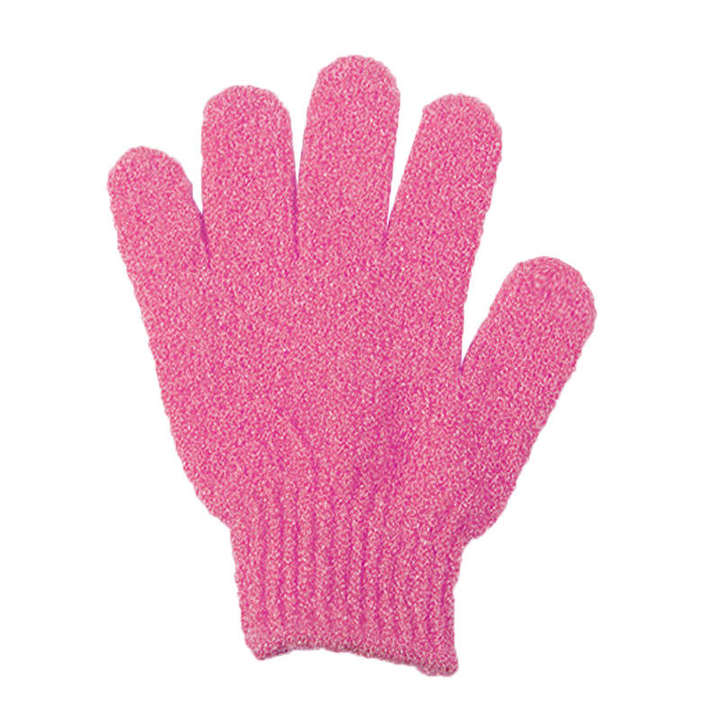 Eco Friendly Bath Gloves Scrub Mitt Gloves Soft Mesh Body Exfoliating Brushes Gloves