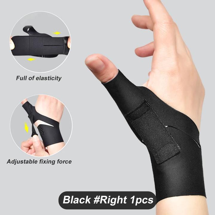 Elastic Wrist Thumb Support Brace Thumb Sleeve Protector for Relieving Pain Arthritis Joint Pain Tendonitis Sprains Gloves