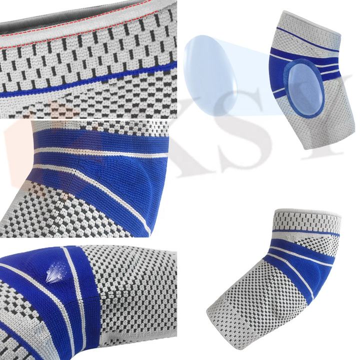 Elbow Support Elastic Gym Sport Elbow Protective Pad Absorb Sweat Sport Arm Sleeve Industrial Exporter Factory