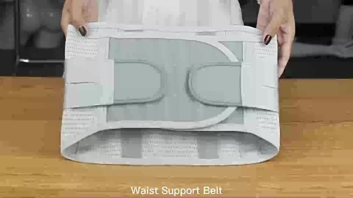 Ergonomic Design and Breathable Material Lumbosacral Back Brace Lumbar Support Belt