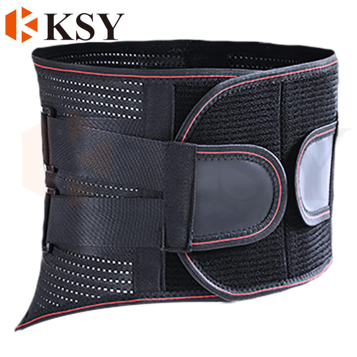 Ergonomic Design and Breathable Material Lumbosacral Back Brace Lumbar Support Belt