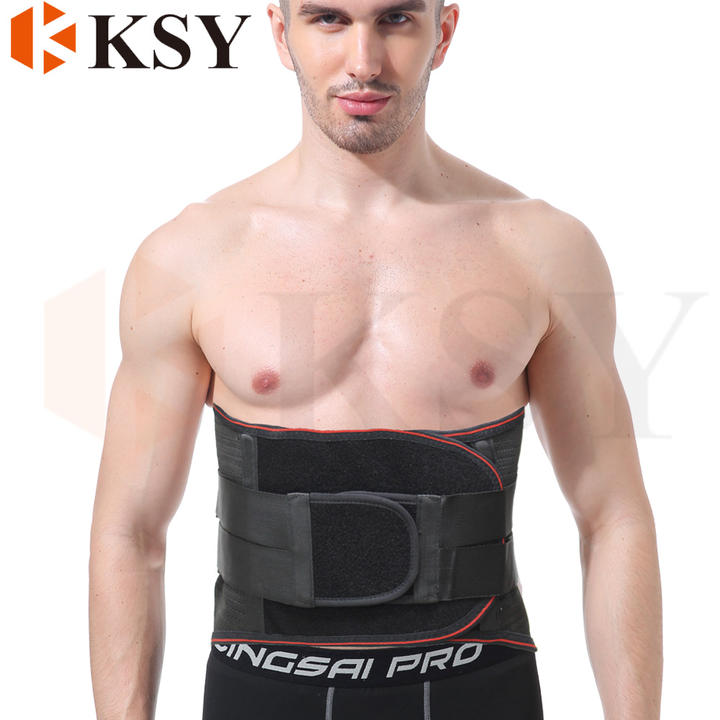 Ergonomic Design and Breathable Material Lumbosacral Back Brace Lumbar Support Belt