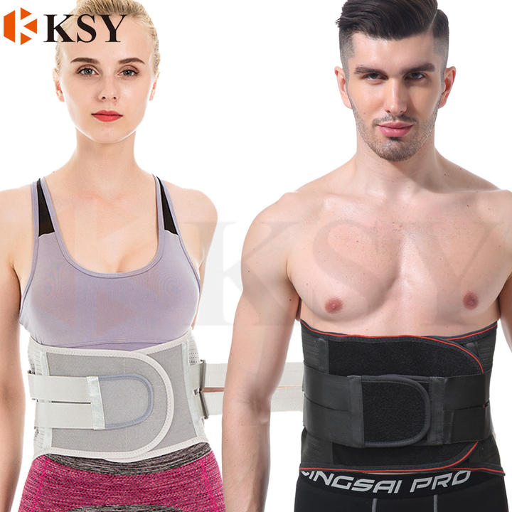 Ergonomic Design and Breathable Material Lumbosacral Back Brace Lumbar Support Belt