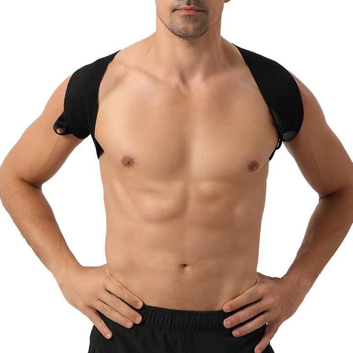 Exercise shoulder strap Lift chest straight back correction strap Open shoulder training aid strap gym training strap China-based Manufacturer