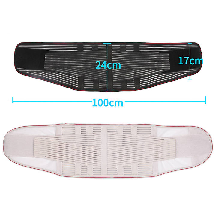 Factory Direct Sales Back Support  Mesh Back Brace Breathable Girdle Waist Support Trainer For Summer Mass Production B2B
