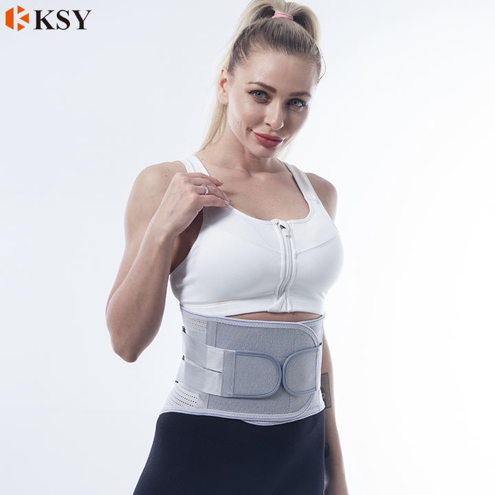 Factory Direct Supply Lumbar Waist Protector Support Lower Back Brace with Removable Pads Direct Supplier Pricing