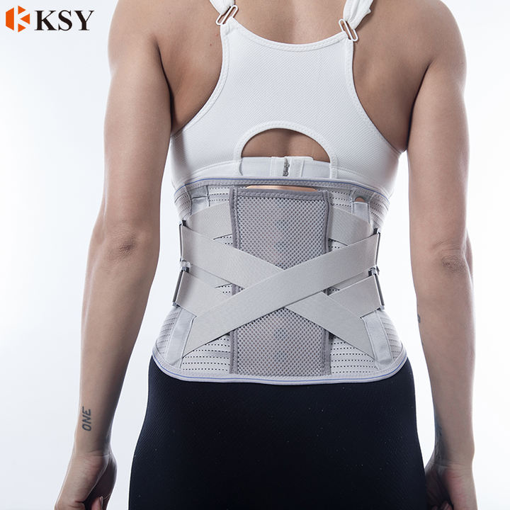 Factory Direct Supply Lumbar Waist Protector Support Lower Back Brace with Removable Pads Direct Supplier Pricing
