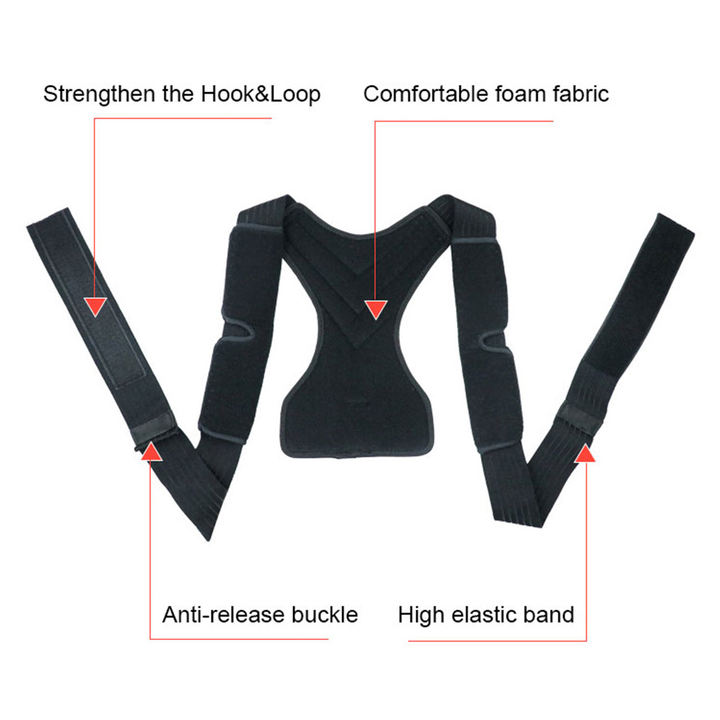 Factory Outlet High Quality Back Posture Corrector For Adults Comfortable Breathable Shoulder Lumbar  Posture Corrector Wholesale Bulk Supply Distributor