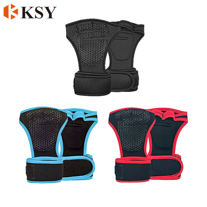 Factory Price Weightlifting Gloves Full Palm Protection for Pull-up Sport Fitness Weightlifting Wholesale Manufacturer