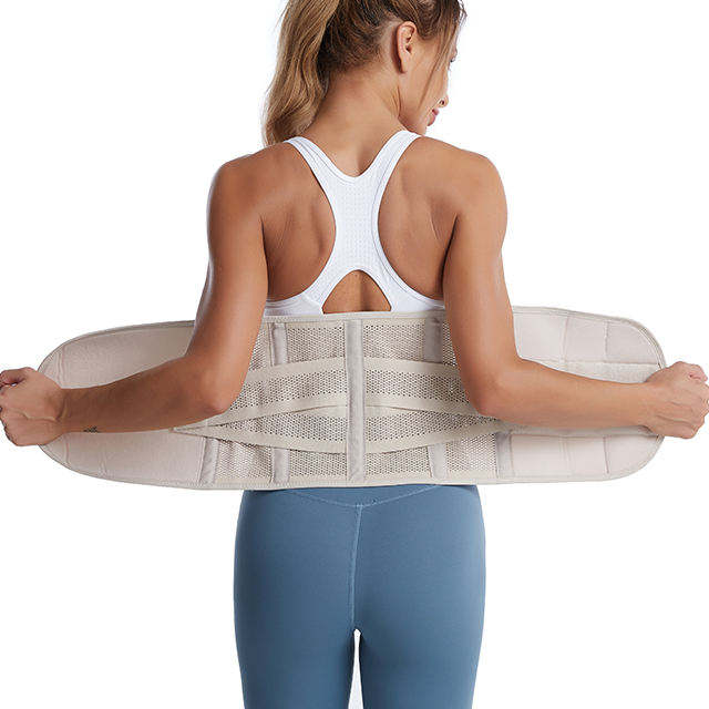 Factory Product Waist Brace Straps Pain Relief Professional Fitness Power Lifting Lumbar Support