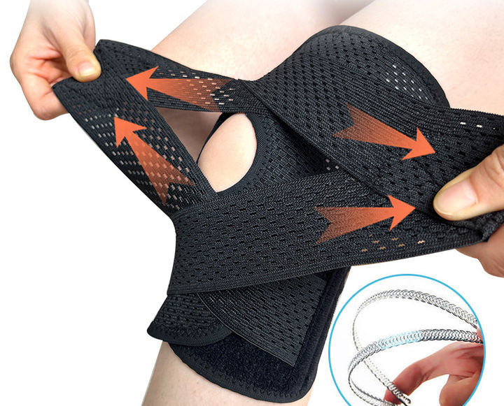 Factory high quality  breathable and No-slip Knee pads sports Knee Support Sleeve brace for summer Factory to Consumer Operations