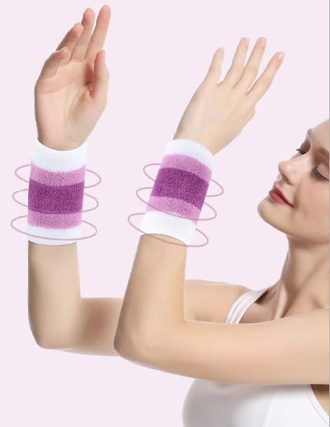Fashion Sports Headband and Wristband Towel Set Sweatband Cotton Wrist Band Bracers for Women Men Cycling Gym Basketball Tennis Rapid Production Solutions Manufacturer