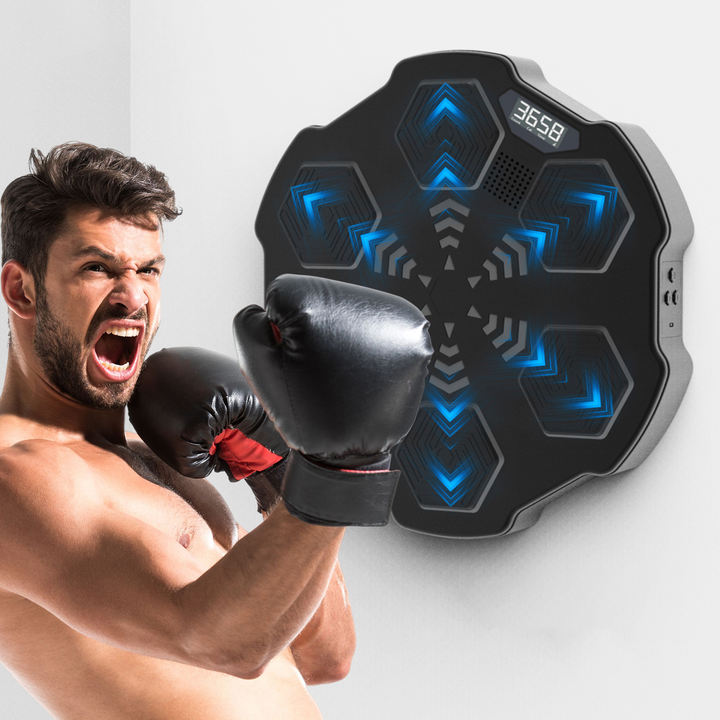 Fitness Adult and Children Home Training Dynamic Target Wall Smart Music Boxing Machine Wall Target Boxing Trainer for Home Use