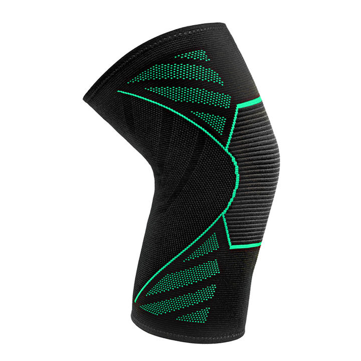 Fitness Basketball Running Cycling Functional Knitted High Elasticity Knee Pads Shock Absorption Protection Tendon Knee Pads