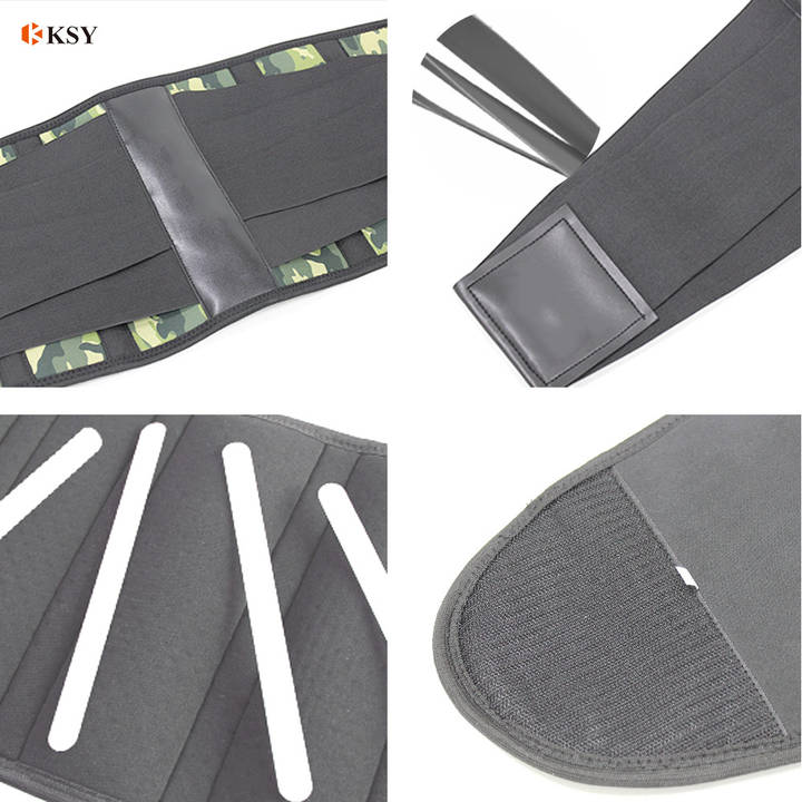 Fitness Camouflage Color Back support  Adjustable Waist trainer support brace for men and women China Supplier
