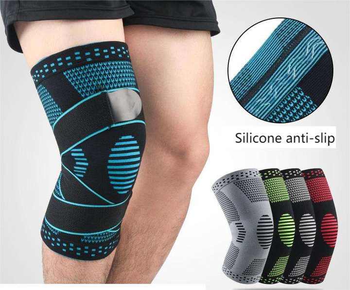 Fitness Compression Knee Brace Elastic Sport Breathable Knee Pad Sleeve for Basketball Volleyball Manufacturing Services Solutions