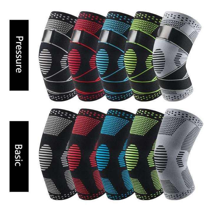 Fitness Compression Knee Brace Elastic Sport Breathable Knee Pad Sleeve for Basketball Volleyball Manufacturing Services Solutions