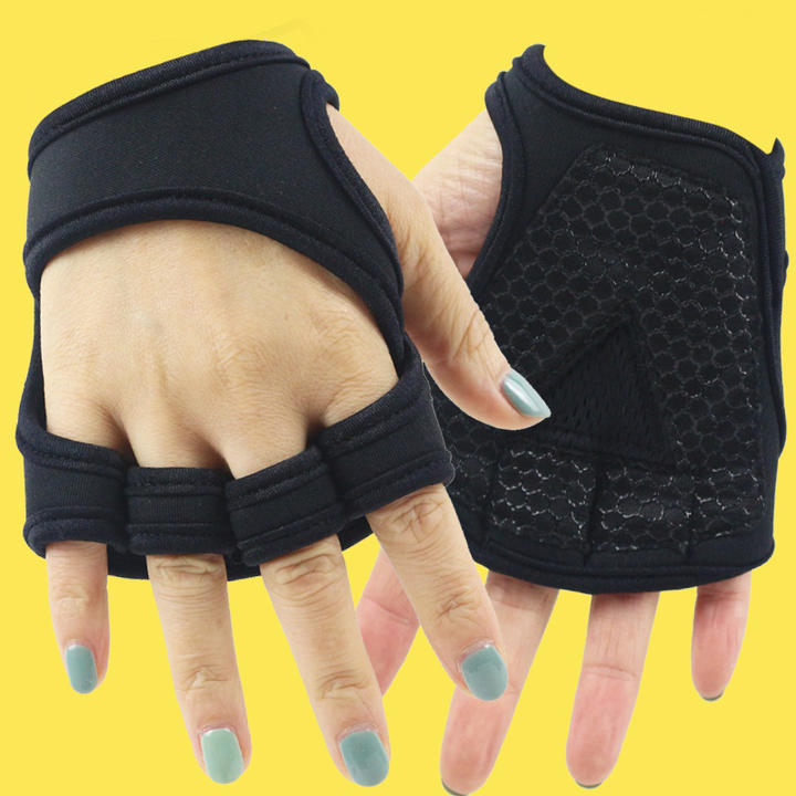 Fitness Fishing Cycling Gloves Half Finger Gloves Anti-Slip Anti-sweat Gym  Outdoor Summer UV Protection Gloves