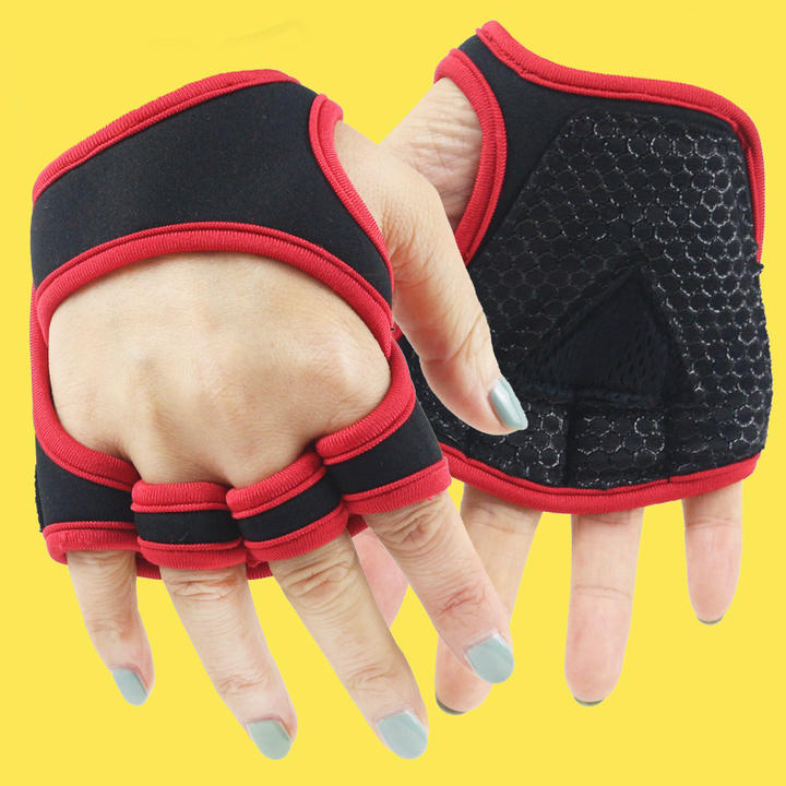 Fitness Fishing Cycling Gloves Half Finger Gloves Anti-Slip Anti-sweat Gym  Outdoor Summer UV Protection Gloves