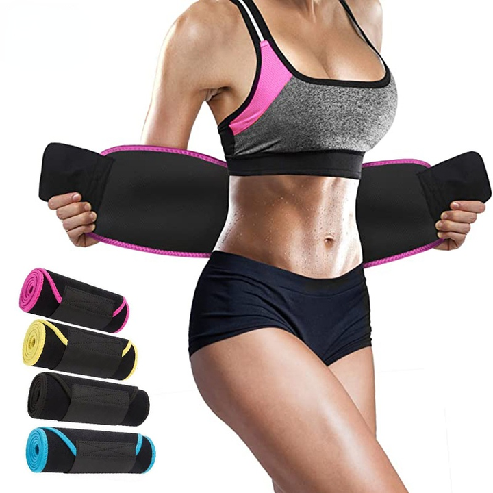 Fitness Gym Belt for Women Men Sauna Tummy Slimming Corset Sweat Waist Trainer Adjustable Body Shaper Reducing Shaping Girdles Industrial Wholesale Pricing Supplier