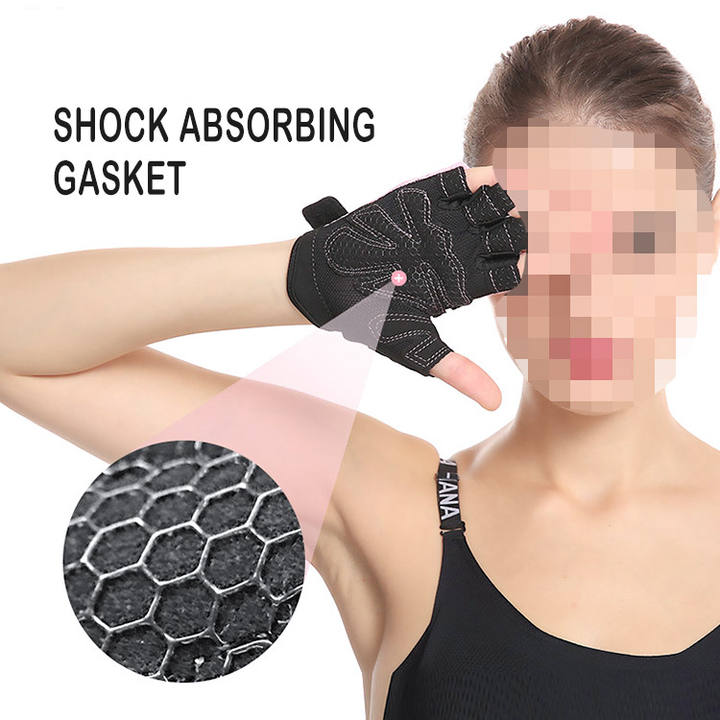 Fitness Half Finger Gloves for Men and Women Outdoor Sports Breathable Cycling Yoga Gloves for Gym Dumbbell Exercise China Manufacturing Distributor