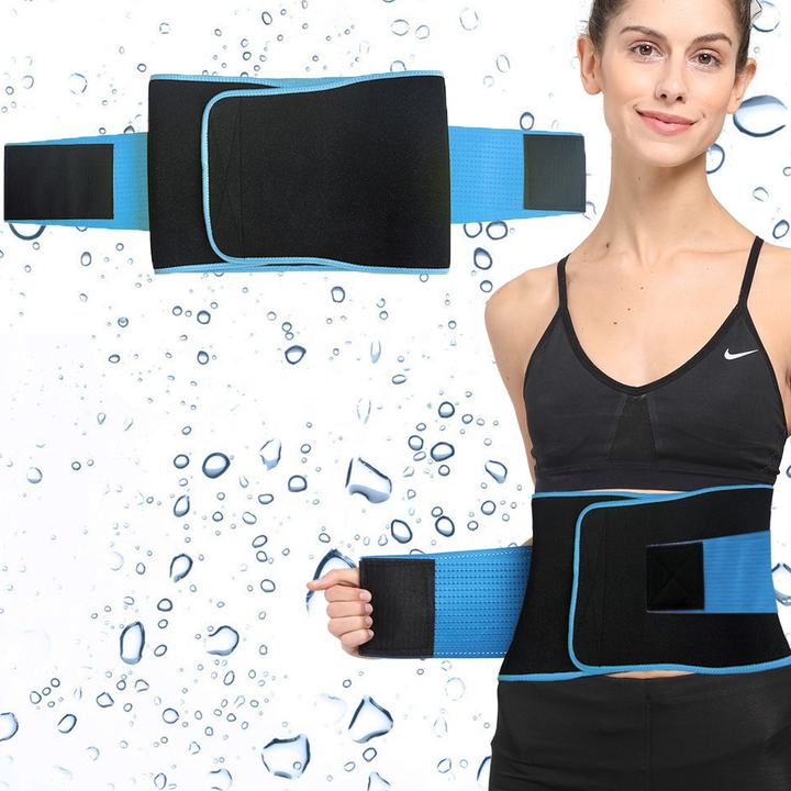 Fitness  Sweet Adjustable  Waist Trimmer Neoprene Gym Sweat Slim Belt for Daily Exercise