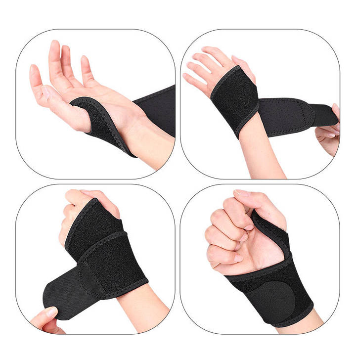 Fitness basketball pressure open wrist guard Winding sports wrist guard China Exporter Custom Solutions