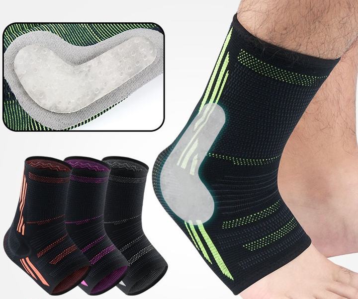 Fitness compression elastic ankle guard Adjustable ankle guard brace sprain ankle guard