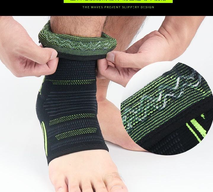 Fitness compression elastic ankle guard Adjustable ankle guard brace sprain ankle guard