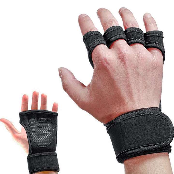 Fitness gloves Diving materials honeycomb silicone non-slip cycling gloves