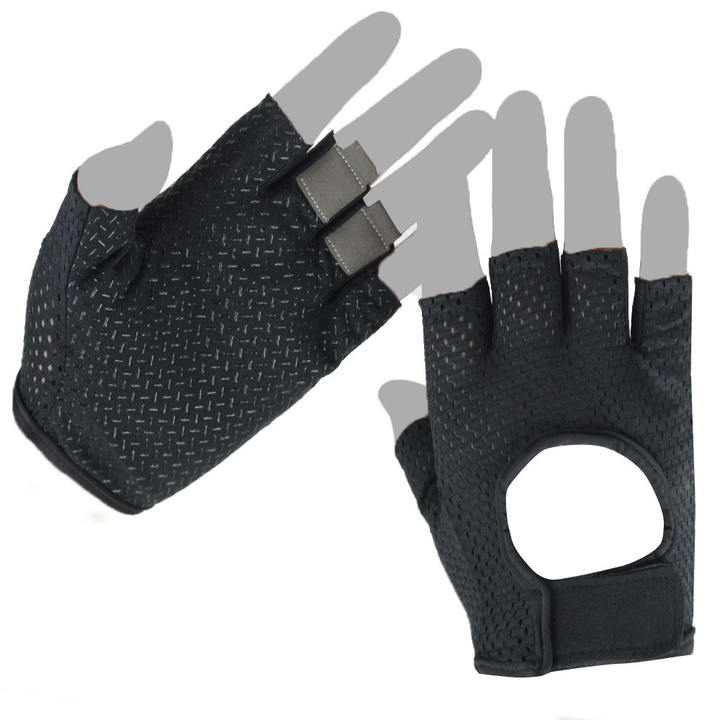Fitness half finger gloves Women thin yoga exercise machine training miss hand back non-slip horizontal bar gloves Customized Manufacturing Solutions