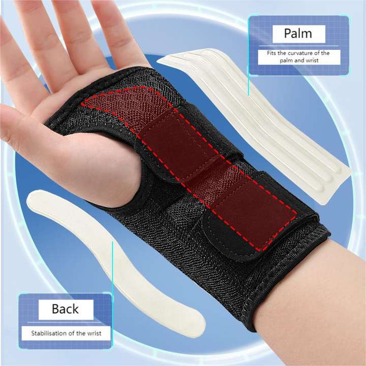 Fixed compression adjustable wrist wrap sports fitness basketball compression sports wrist brace Manufacturer and Supplier