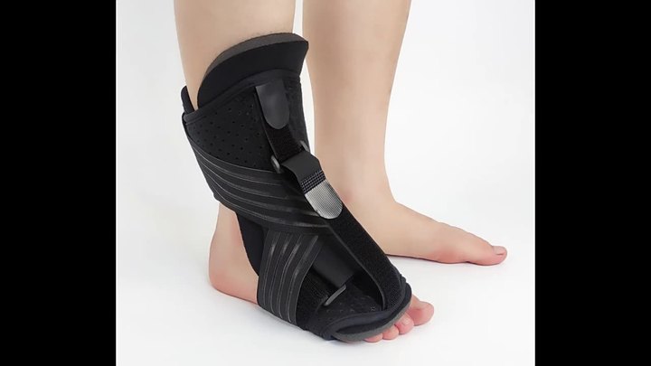 Foot Support Medical Plantar Fascities Ankle Stretching Support Night Splint Adjustable Drop Foot Brace Industrial Bulk Supply