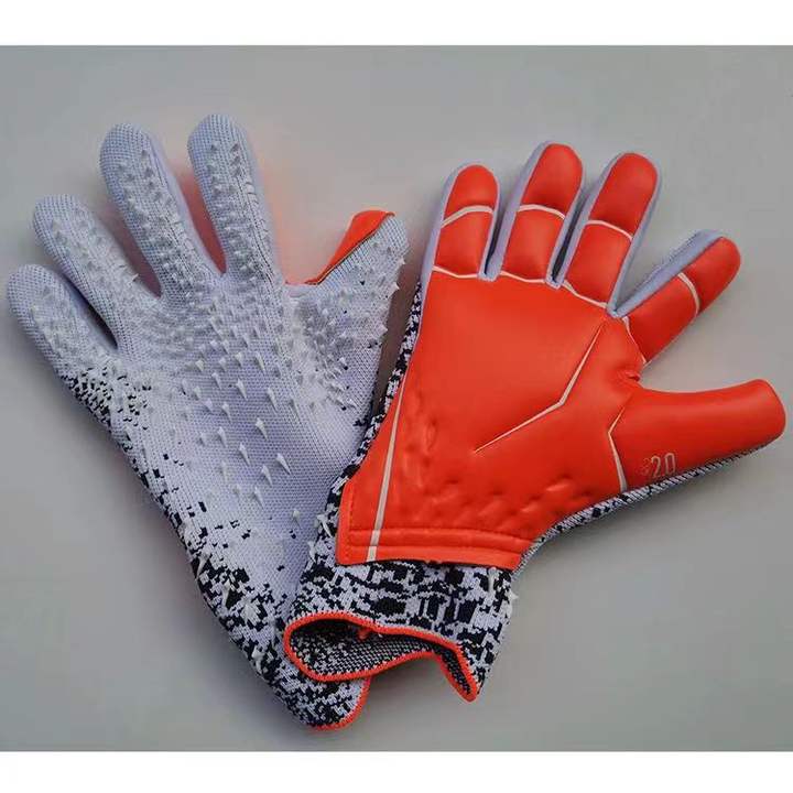 Football goalkeeper gloves Professional latex wear-resistant non-slip breathable goalkeeper gloves