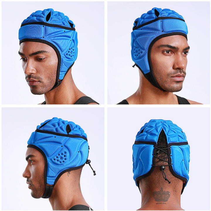 Football helmet EVA goalie crash cap soft Goalie head guard Curling stick ball softball crash cap Factory Pricing Export
