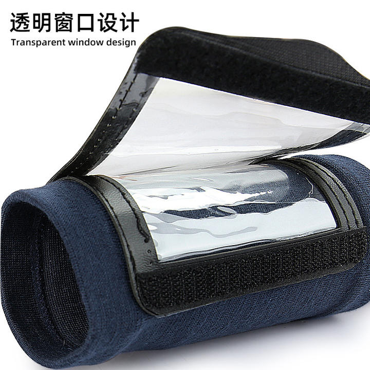 Football tactical wrist brace hockey basketball playbook wrist strap Custom Factory Production Trade