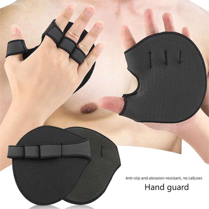 Four finger fitness hard pull bench press hand guard pull-up non-slip dumbbell sports hand guard