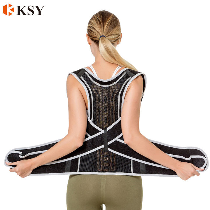 Fully Adjustable Back Posture Corrector Back Clavicle Support Belt For men and Women Brace corrector de postura