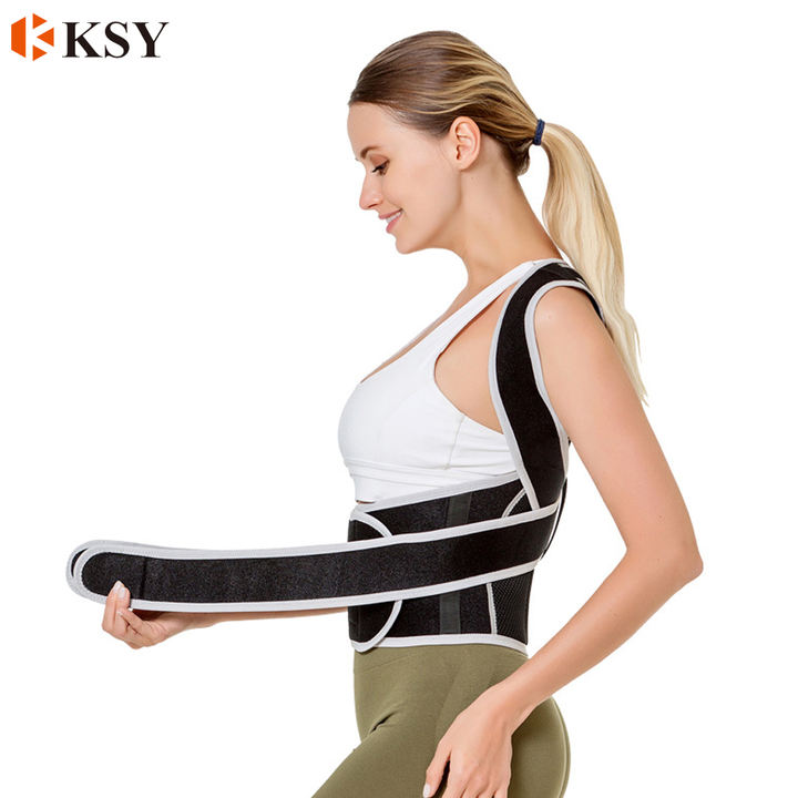 Fully Adjustable Back Posture Corrector Back Clavicle Support Belt For men and Women Brace corrector de postura