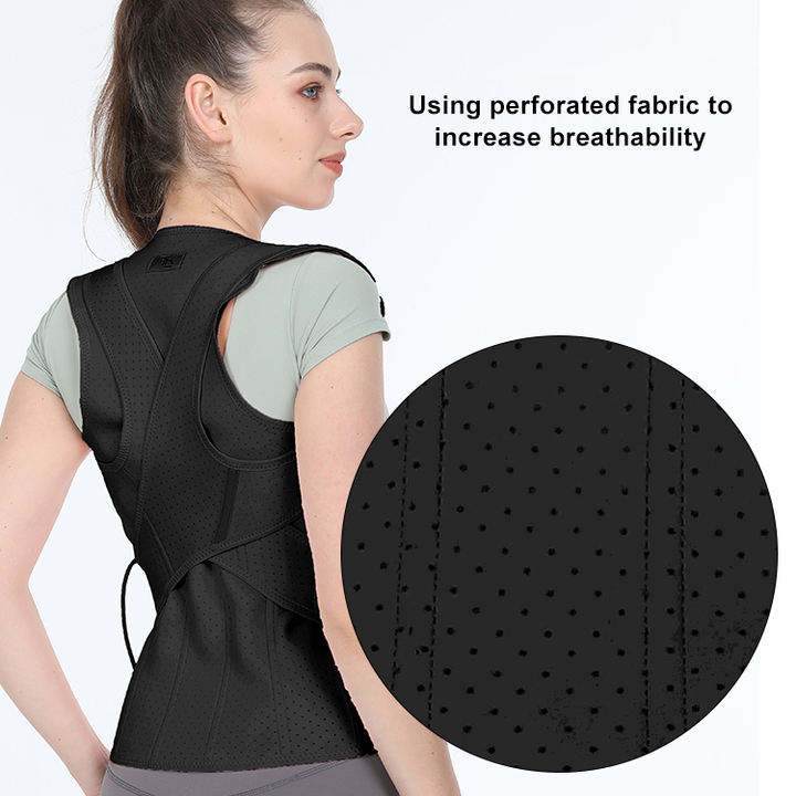 Fully Adjustable Spinal Brace Comfortable Effective Upper Back Brace Posture Corrector Back Orthopedic Straps for Men and Women Bulk Supply