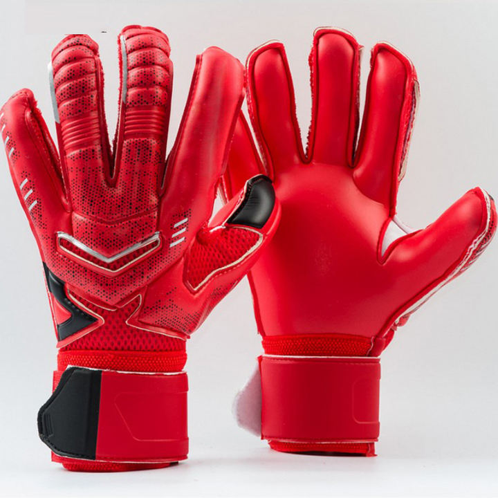 Goalkeeper gloves with finger protection Football goalkeeper Children Adult gloves Thick latex for finger protection