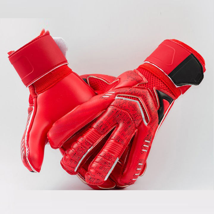 Goalkeeper gloves with finger protection Football goalkeeper Children Adult gloves Thick latex for finger protection