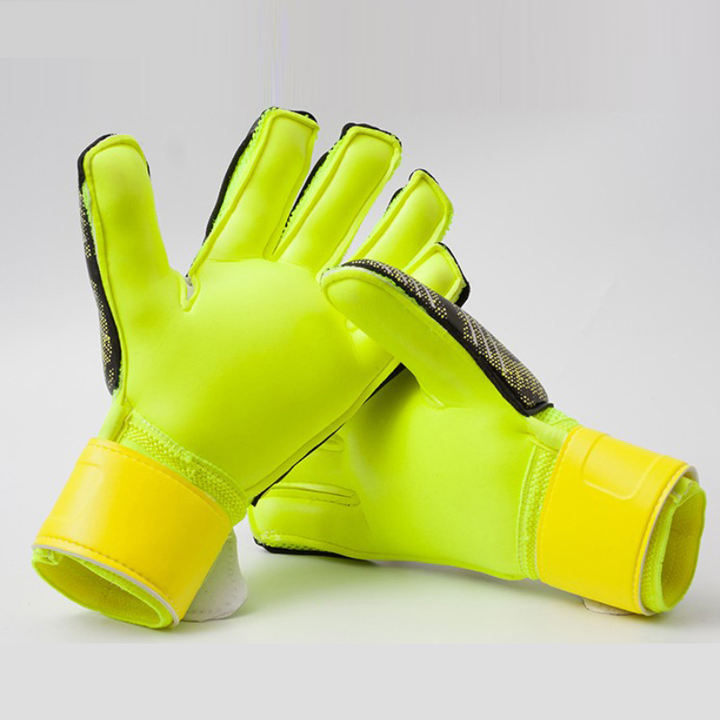 Goalkeeper gloves with finger protection Football goalkeeper Children Adult gloves Thick latex for finger protection